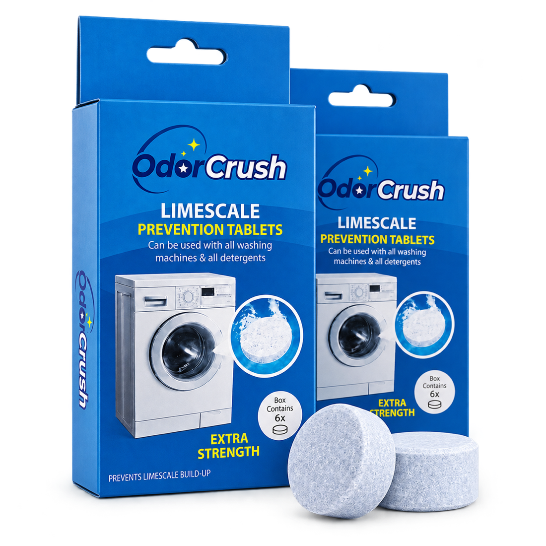 Odor Crush Limescale Prevention Tablets